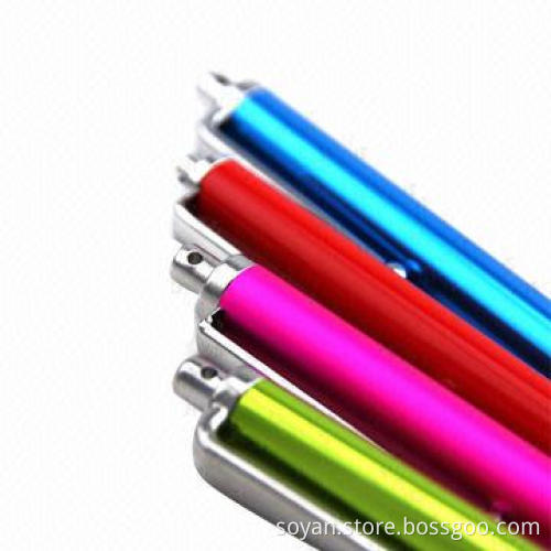 Aluminum Stylus Touch Pens for Tablet PCs, Various Colors Available